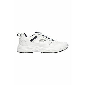 Pantofi sport relaxed fit din piele ecologica Oakcanyon - Alb/Bleumarin imagine