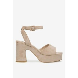 Sandale dama 5905588519140 - Textil - Bej - Bej imagine