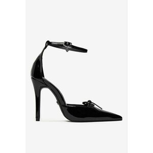 Pantofi Negru Sintetic - Negru imagine