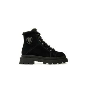 Ghete dama 304701511 - Piele naturala - Negru - Negru imagine
