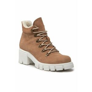 Ghete dama - 301009344 - Bej - Piele naturala/Piele intoarsa - Bej imagine