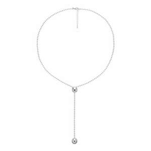 Colier lung - Argintiu imagine