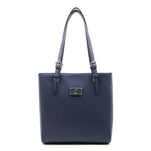 Geanta shopper de piele ecologica - Bleumarin imagine