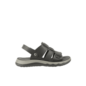 Sandale casual - barbati - FM60002B - negru - piele naturala - Negru imagine