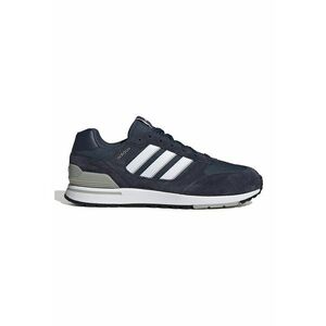 Pantofi sport Run 80s 'cu insertii de piele intoarsa - Alb/Bleumarin imagine