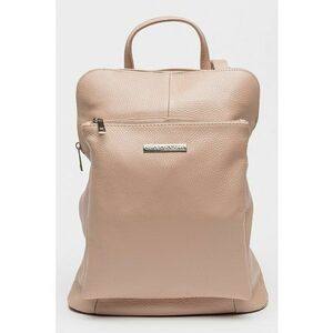 Rucsac din piele cu barete cu fermoar imagine
