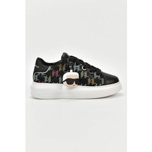 Pantofi sport cu strasuri - Negru imagine
