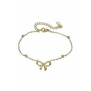 Bratara placata cu aur de 18K - cu talisman funda - Auriu imagine