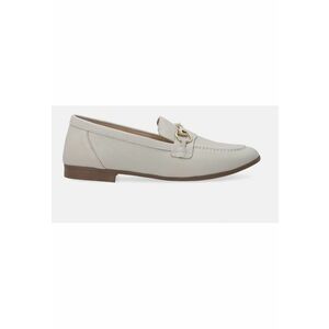 Pantofi loafers din piele cu detaliu din lant imagine