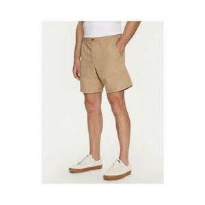 Pantaloni scurti barbati - 304508806 - Bumbac - Bej imagine