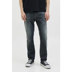 Blugi relaxed-fit din denim - Albastru inchis/Alb murdar imagine