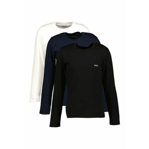 Set de bluze de casa - 3 piese - Alb/Negru/Bleumarin imagine