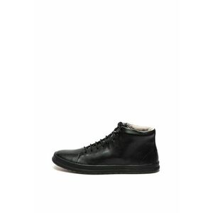 Pantofi sport medii de piele Chasis Sport 287 - Negru imagine