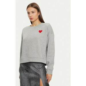 Bluza dama - 304869129 - Bumbac/Poliester - Gri - Gri imagine