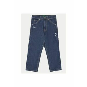 Pantaloni baieti - 304522222 - Bumbac - Albastru - Albastru imagine