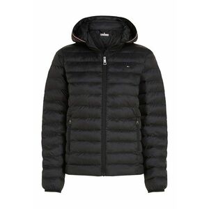 Jacheta usoara matlasata cu guler inalt - Negru imagine