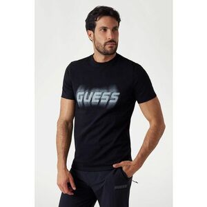 Tricou din bumbac pentru antrenament - Negru stins/Albastru glaciar imagine