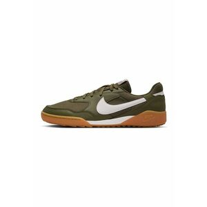 Pantofi sport TERRA MANTA din piele ecologica cu garnituri din material textil - Kaki inchis imagine