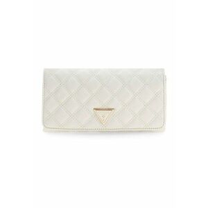 Geanta matlasata cu bareta detasabila de umar - Alb murdar imagine