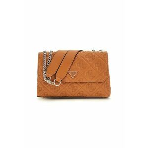 Geanta crossbody cu logo brodat - Maro scortisoara imagine