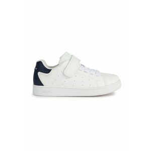 Pantofi sport cu bareta cu velcro - Alb/Bleumarin imagine