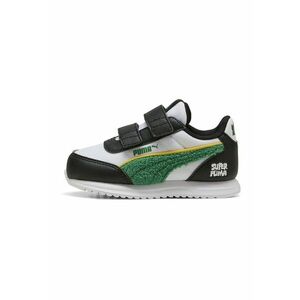 Pantofi sport R78 Lightwind cu logo - Alb/Verde/Negru imagine