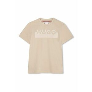 Tricou cu imprimeu logo - Bej/Bej deschis imagine