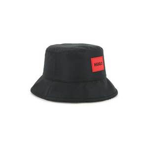 Palarie bucket cu logo - Negru imagine