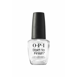Tratament 3 in 1 pentru unghii (intaritor - baza - top coat) Start To Finish - 15 ml imagine