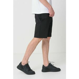 Pantaloni scurti cu buzunare laterale - Negru/Gri deschis imagine