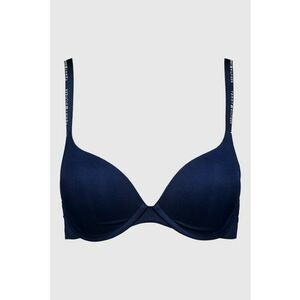 Sutien balconette cu sustinere metalica - Bleumarin imagine