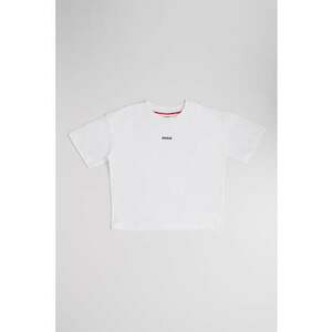 Tricou cu logo discret - Alb imagine