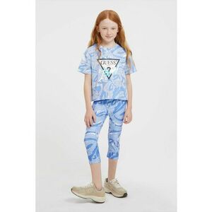 Tricou relaxed fit cu imprimeu - Alb/Albastru imagine