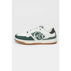 Pantofi sport low-cut cu model colorblock - Alb/Verde aquamarin imagine