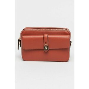 Geanta crossbody de piele Autograph - Caramiziu imagine