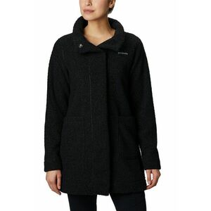 Jacheta cu blana shearling sintetica si buzunare aplicate Panorama - Negru imagine