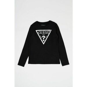 Bluza de bumbac cu imprimeu logo - Negru imagine