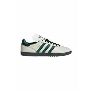 Pantofi sport de piele cu logo - Verde englez/Alb murdar imagine