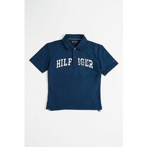 Tricou polo cu logo - Bleumarin imagine