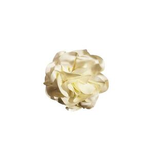 Brosa tip floare supradimensionata - alb unt - Balzer C12 imagine