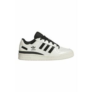 Pantofi sport din piele Forum Low CL - Alb fildes/Negru imagine