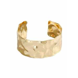 Bratara aurie - ajustabila - textura sifonata - Rody C9 imagine