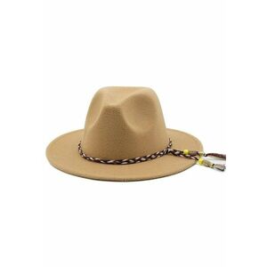 Palarie dama - bej - Elize - imagine