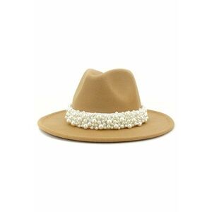 Palarie dama Gerdie - Poliester - Bej imagine