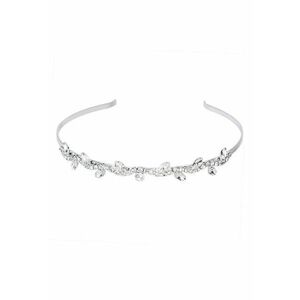 Diadema argintie - cu pietre - April C9 - imagine