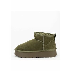 Ghete kaki din piele naturala JB1924 111 15683 - Kaki imagine