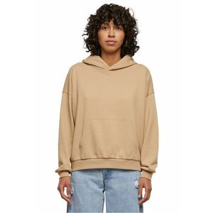 Hanorac lejer cu buzunar kangaroo - Caramel imagine