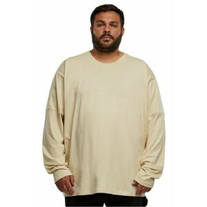 Bluza lejera cu maneci cazute - Bej imagine