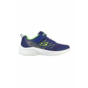 Pantofi sport cu velcro Microspec Texlor - Verde electric/Bleumarin imagine