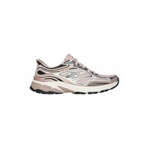 Pantofi sport slip-ins din plasa cu garnituri din piele Stamina Sport - Roz prafuit/Argintiu imagine